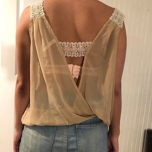 Adorable Sheer top